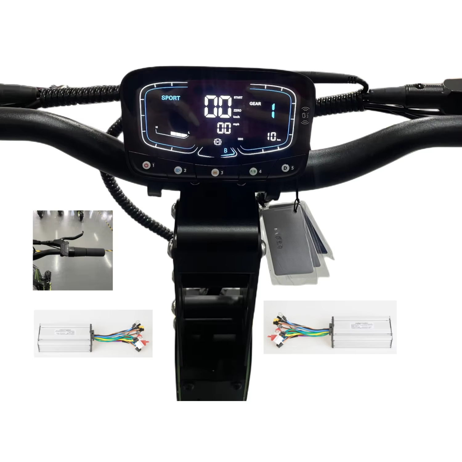 Men Accessories App - Elektrikli Scooter Aksesuarları 52v60v72v 30A35A45A Kontrolör