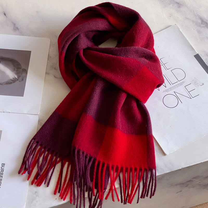 Men Accessories For Neck - %100 Yün Eşarp Erkek Kadın Kışlık