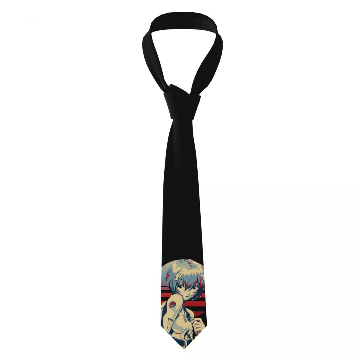 Men Accessories For Neck - Rei Ayanami Klasik Kravatlar Unisex İpek