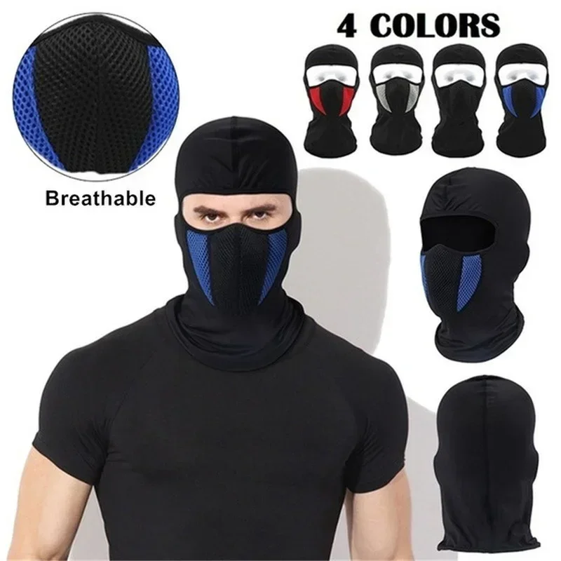 Men Accessories For Neck - Motosiklet Tam Yüz Maskesi Balaclava Erkekler