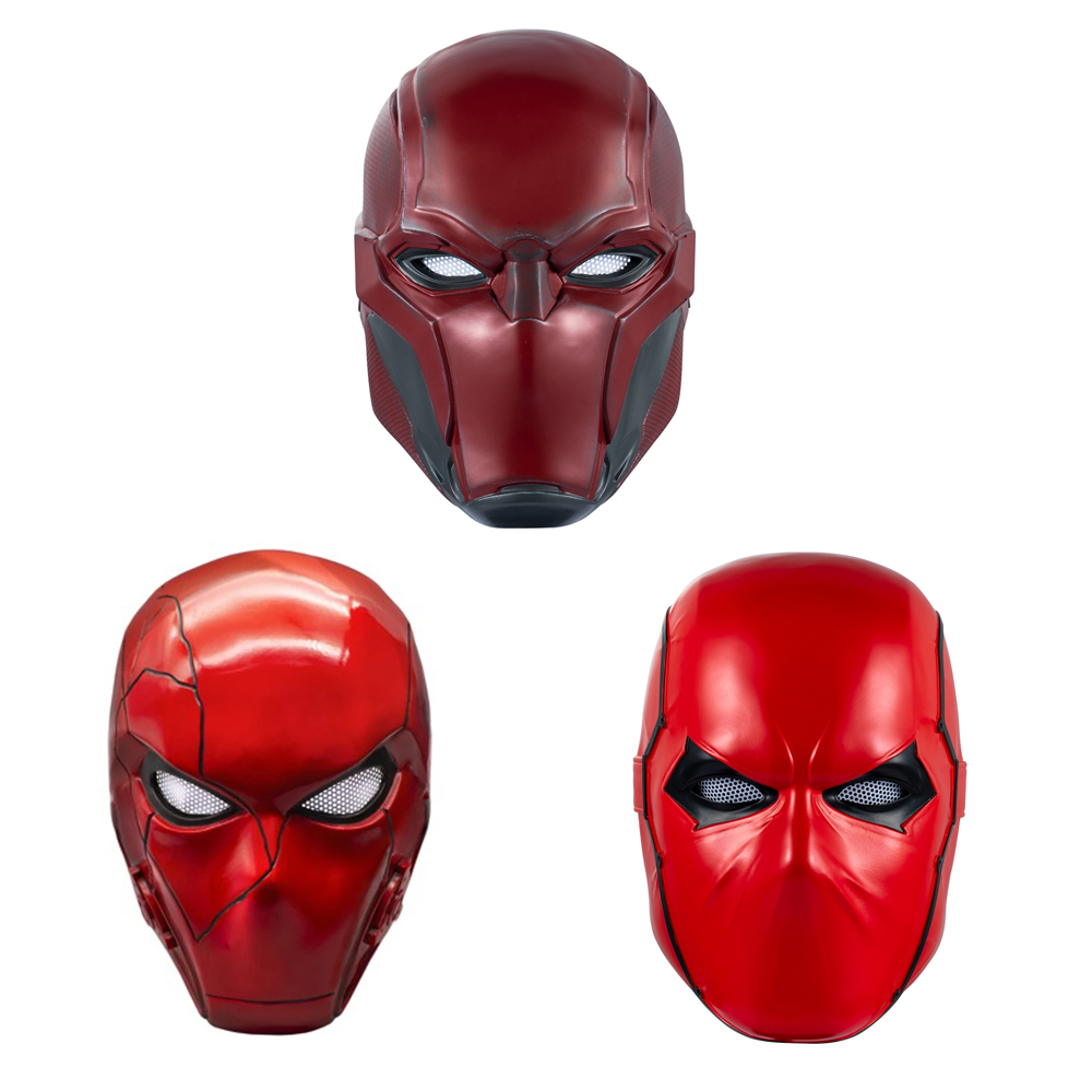 Men'S Accessories Canada - Film Villain Cosplay kırmızı kaput maskesi
