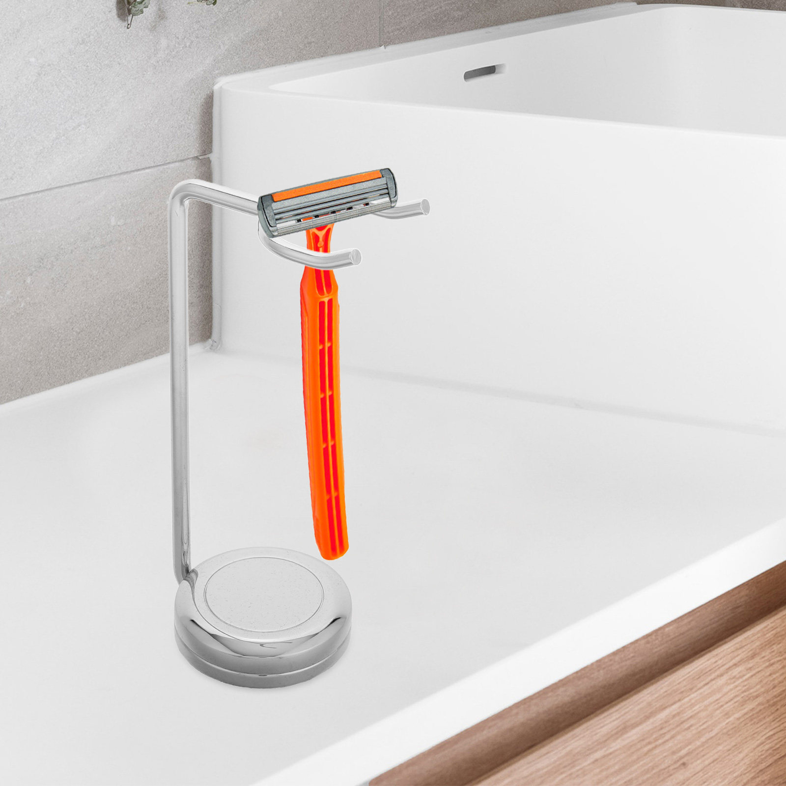 Men'S Accessories Rack - Alaşımlı Erkek Tıraş Fırçası Standı, Tıraş
