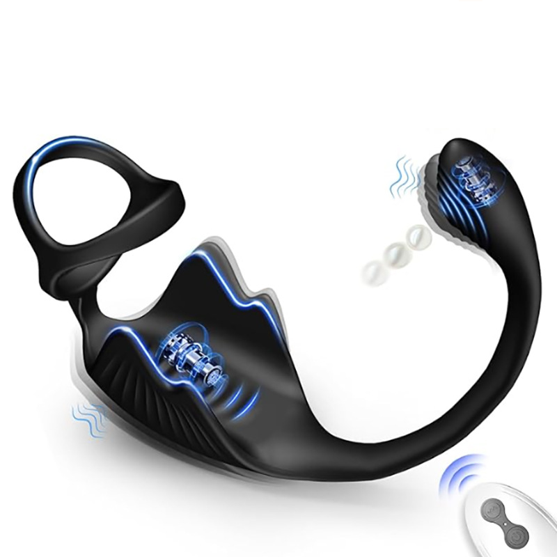 Men Accessories App - Uygulama Kontrollü Titreşimli Popo Plugu ve