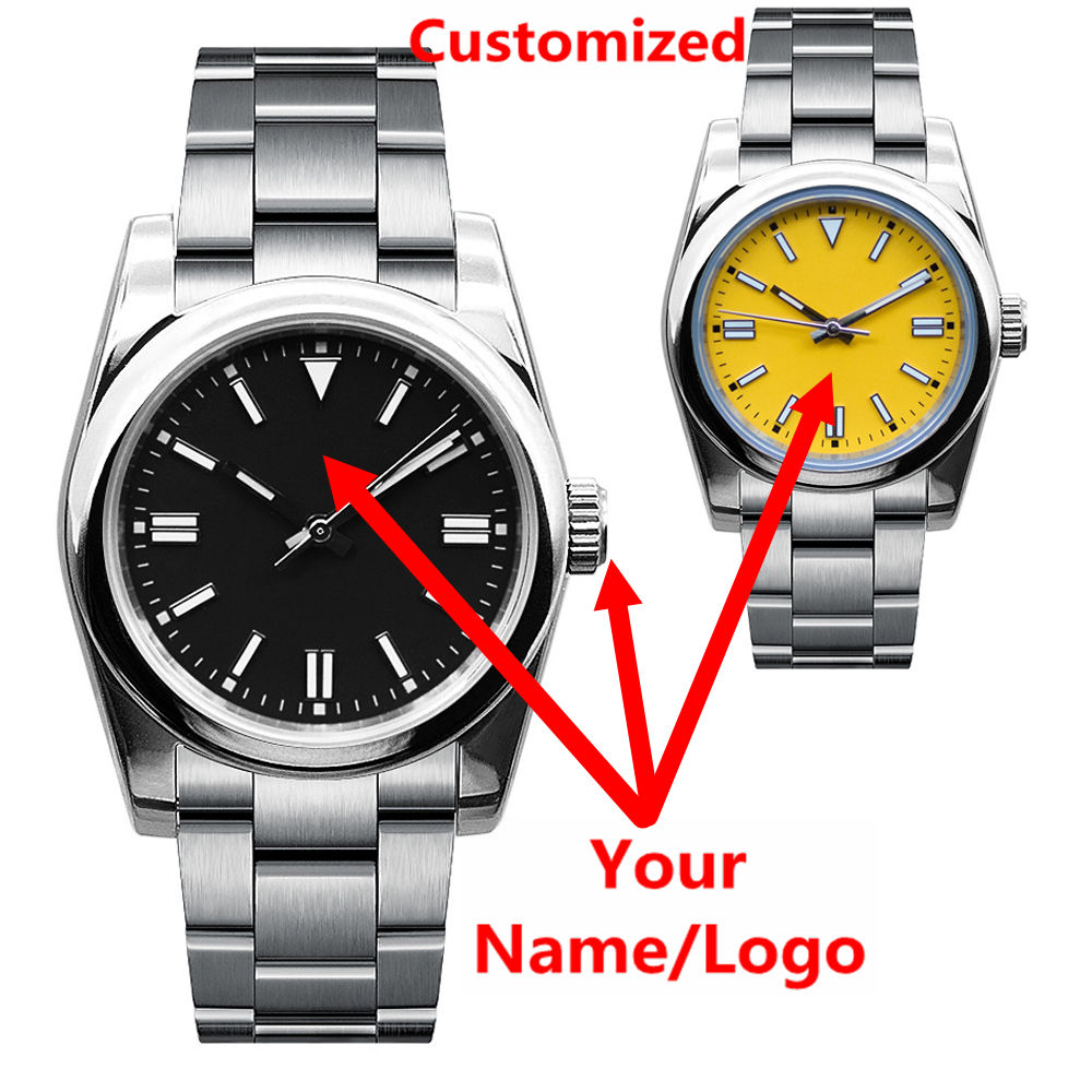 Men Accessories Bracelet - Özel Logo Erkek Saati Safir Lüks