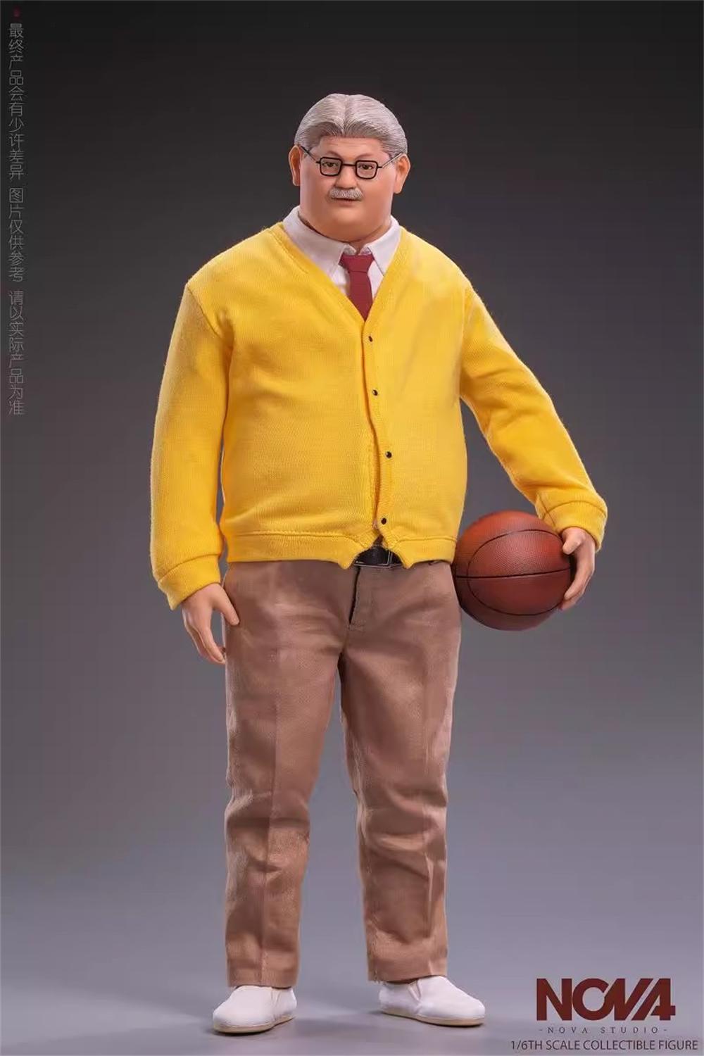 Men'S Accessories Coach - 1/6 NOVA Stüdyo Oyuncak Modeli Basketbol