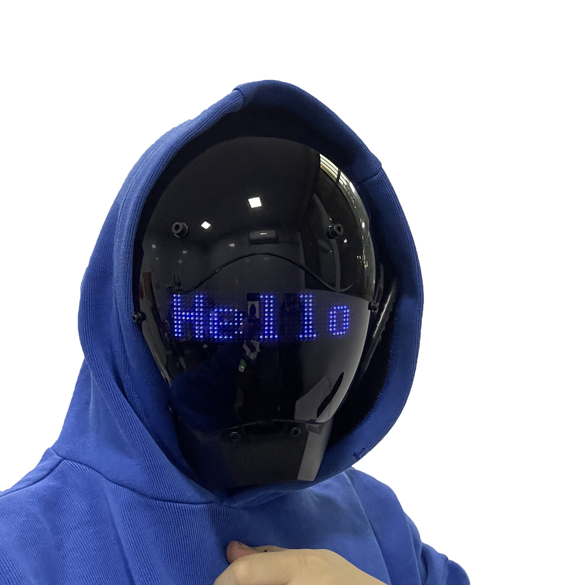 Men Accessories App - Erkekler için JAUPTO Punk Maskesi Cosplay,