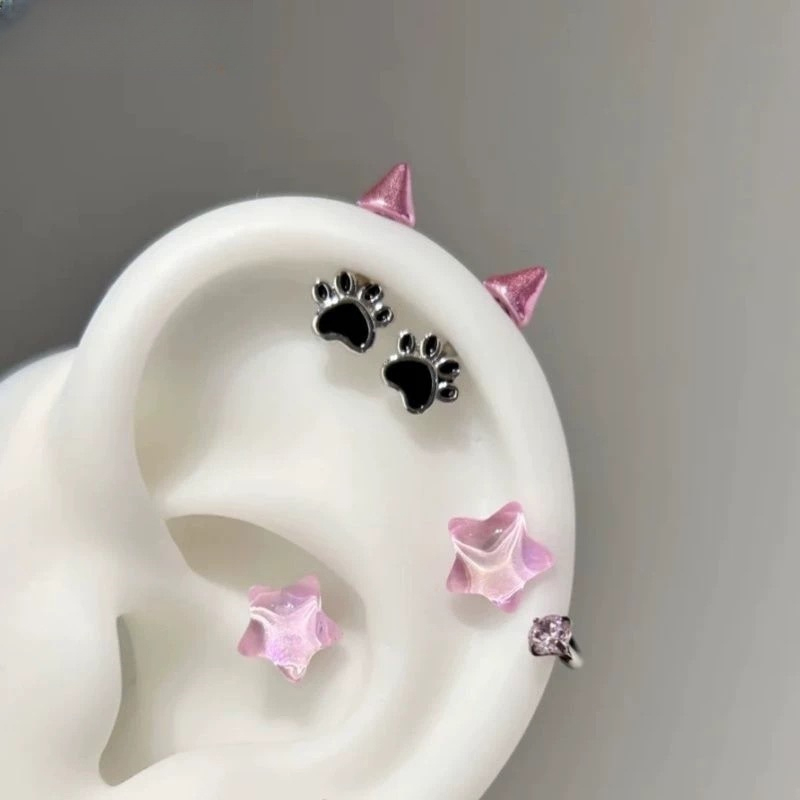 Yeni İndirim 1 çift Sevimli Ke - Men'S Accessories Jewelry Sale incelemesi ve fiyatı