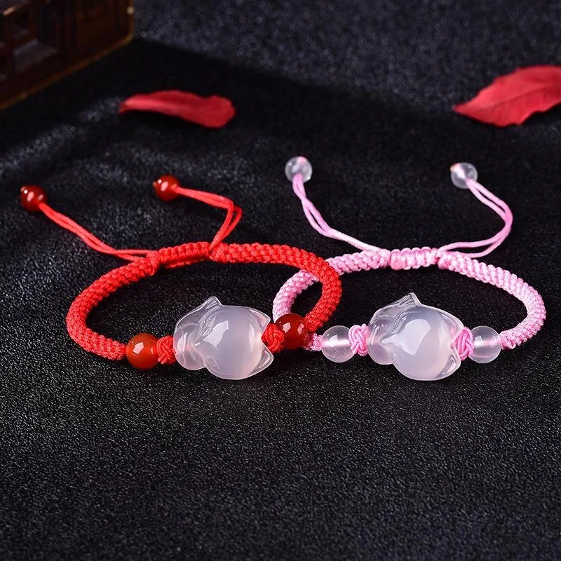 Çin doğal pembe akik kalsedon  - Men Accessories For Hand incelemesi ve fiyatı