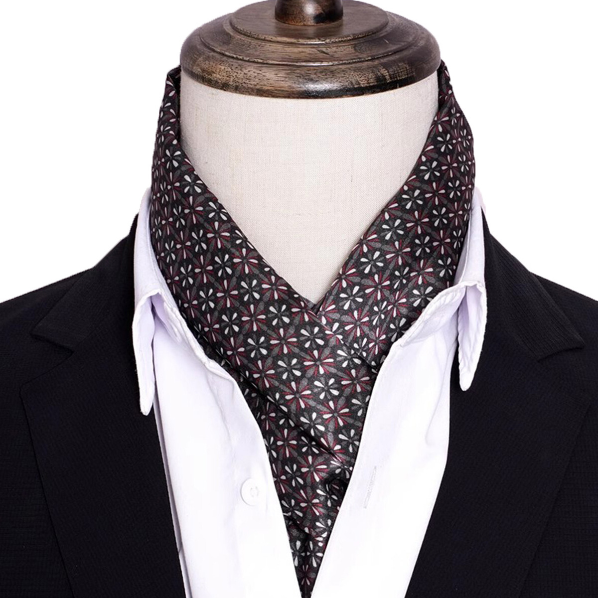 Yeni Erkek Şeritli İpek Eşarp  - Men Accessories For Neck incelemesi ve fiyatı