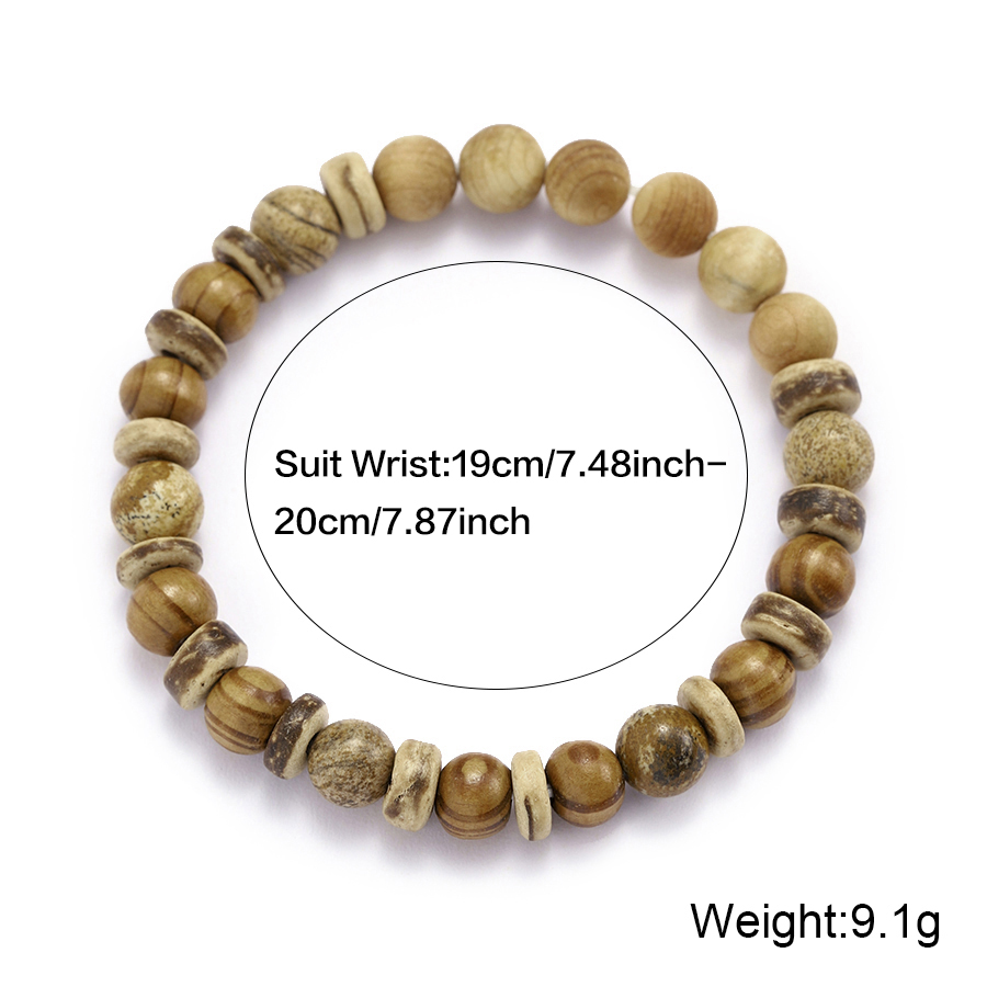 Vintage Ahşap Boncuklu Bilezik - Bracelet Beaded Men incelemesi ve fiyatı
