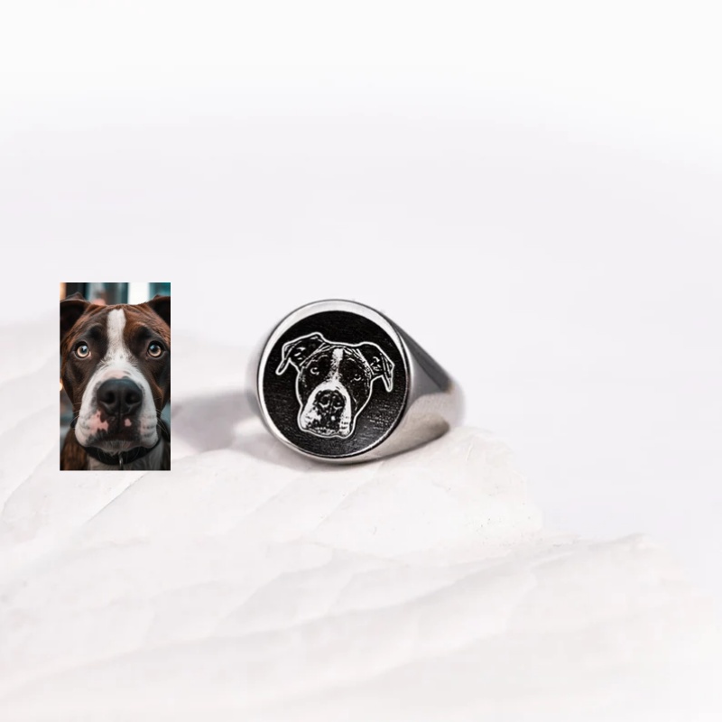 Özel Gravür Fotoğraf Signet Yü - Men Accessories Photos incelemesi ve fiyatı