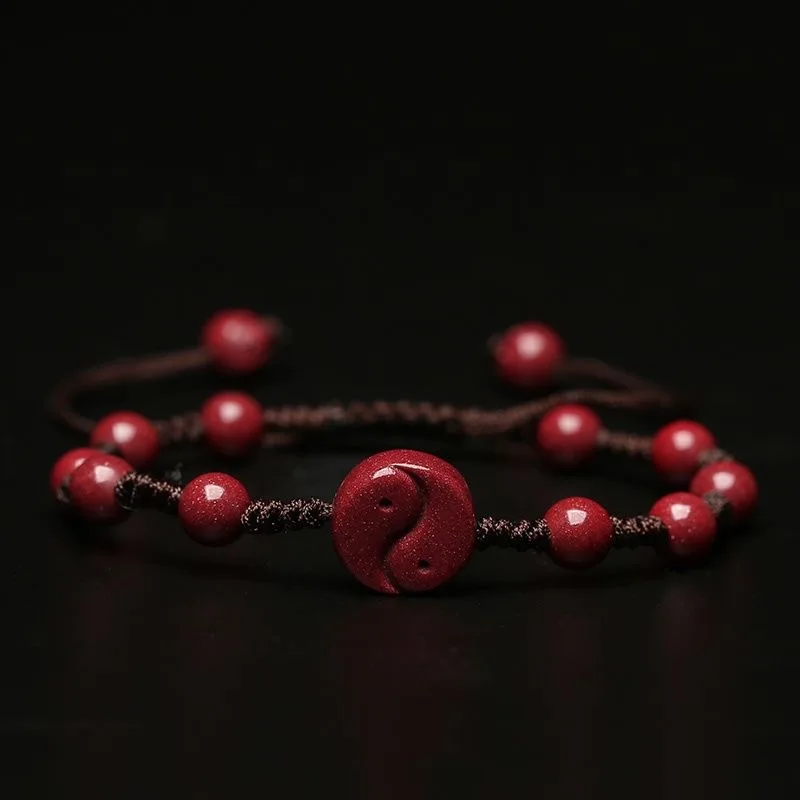 Özelleştirilmiş doğal kırmızı  - Bracelet Beaded Men incelemesi ve fiyatı
