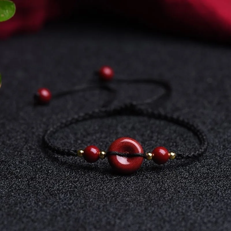 Özelleştirilmiş doğal kırmızı  - Bracelet Beaded Men incelemesi ve fiyatı