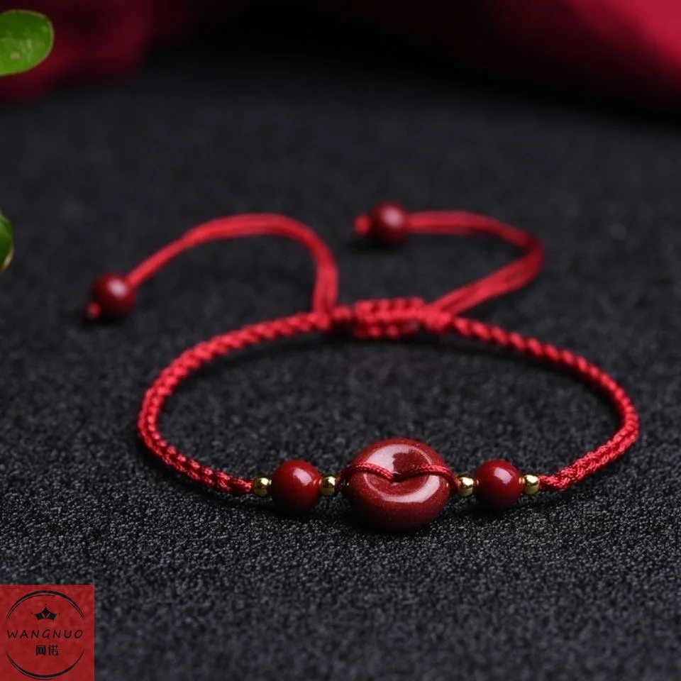 Özelleştirilmiş doğal kırmızı  - Bracelet Beaded Men incelemesi ve fiyatı