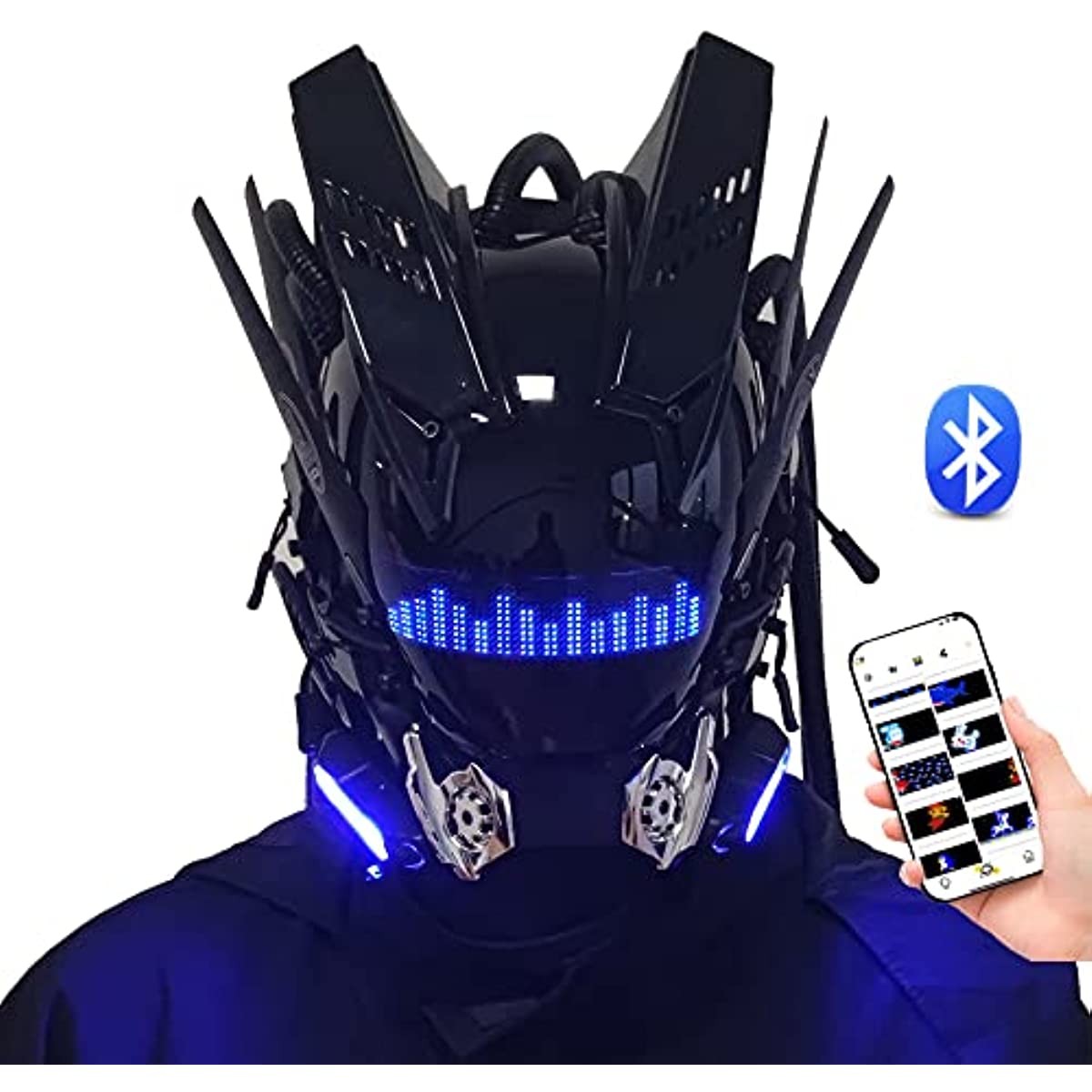 Erkekler için Cyberpunk maske  - Men Accessories App incelemesi ve fiyatı