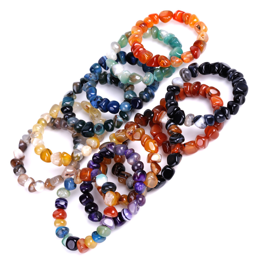 Düzensiz Doğal Akik Bileklik 2 - Bracelet Beaded Men incelemesi ve fiyatı