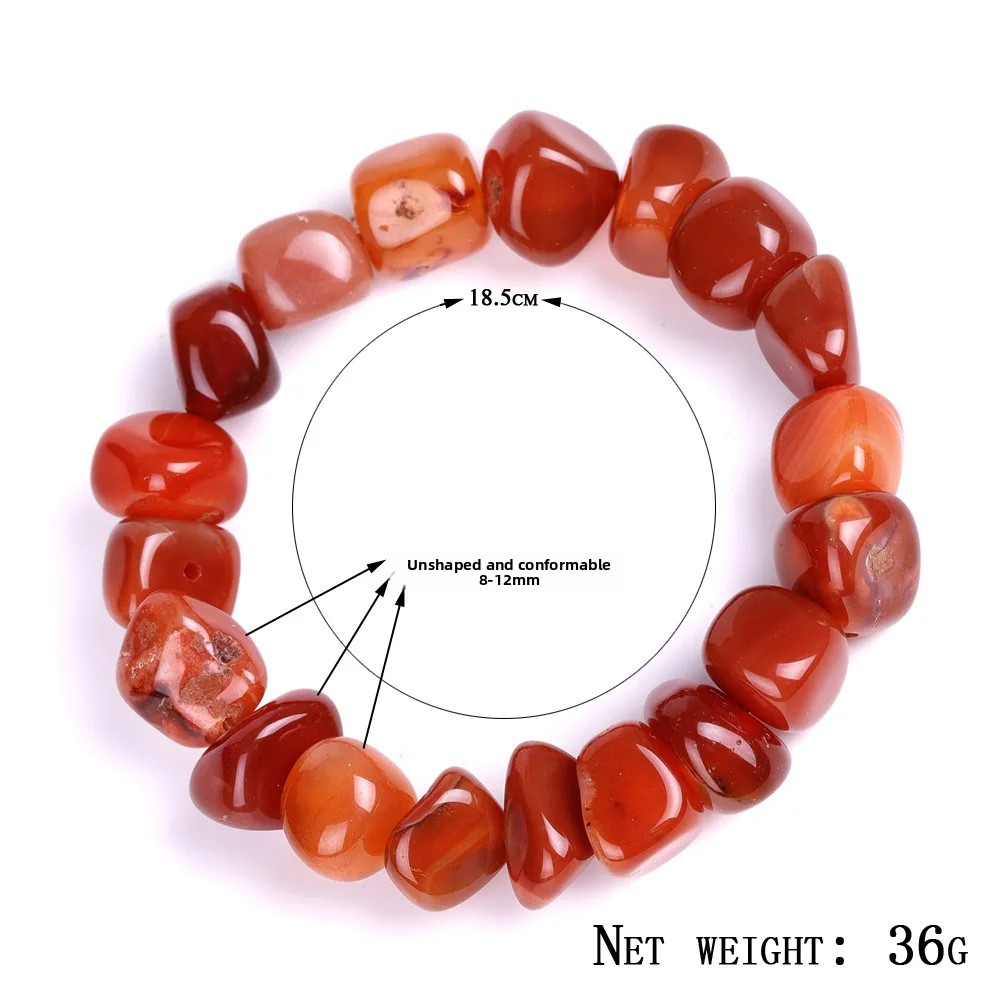 Düzensiz Doğal Akik Bileklik 2 - Bracelet Beaded Men incelemesi ve fiyatı