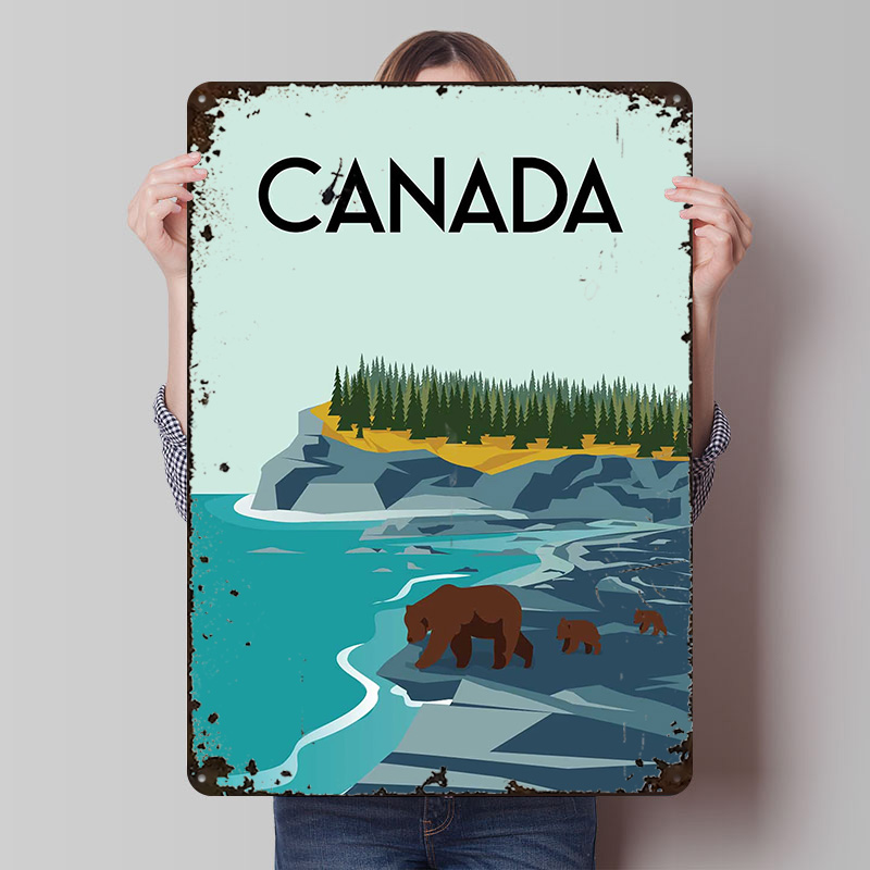 Kanada Seyahat Posteri Özelleş - Men'S Accessories Canada incelemesi ve fiyatı
