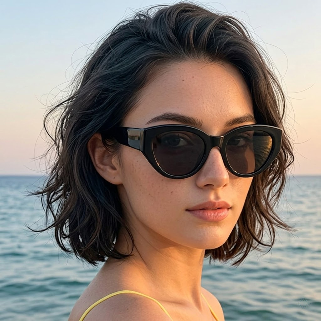 Kadın Erkek Klasik Kedi Gözü P - Men'S Accessories Designer incelemesi ve fiyatı