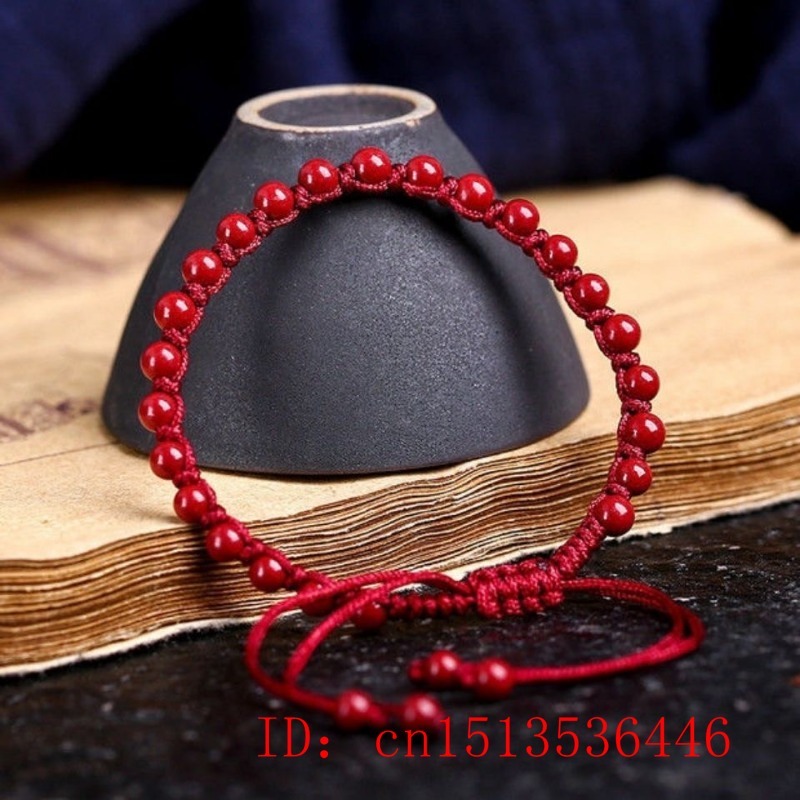 Özelleştirilmiş doğal kırmızı  - Bracelet Beaded Men incelemesi ve fiyatı