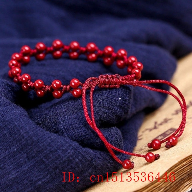 Özelleştirilmiş doğal kırmızı  - Bracelet Beaded Men incelemesi ve fiyatı