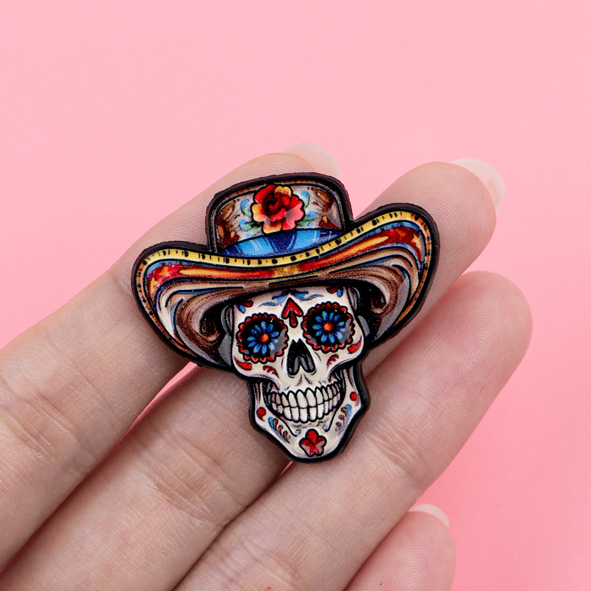 Karikatür Kafatası Broş İğnesi - Men'S Accessories Jewelry Sale incelemesi ve fiyatı