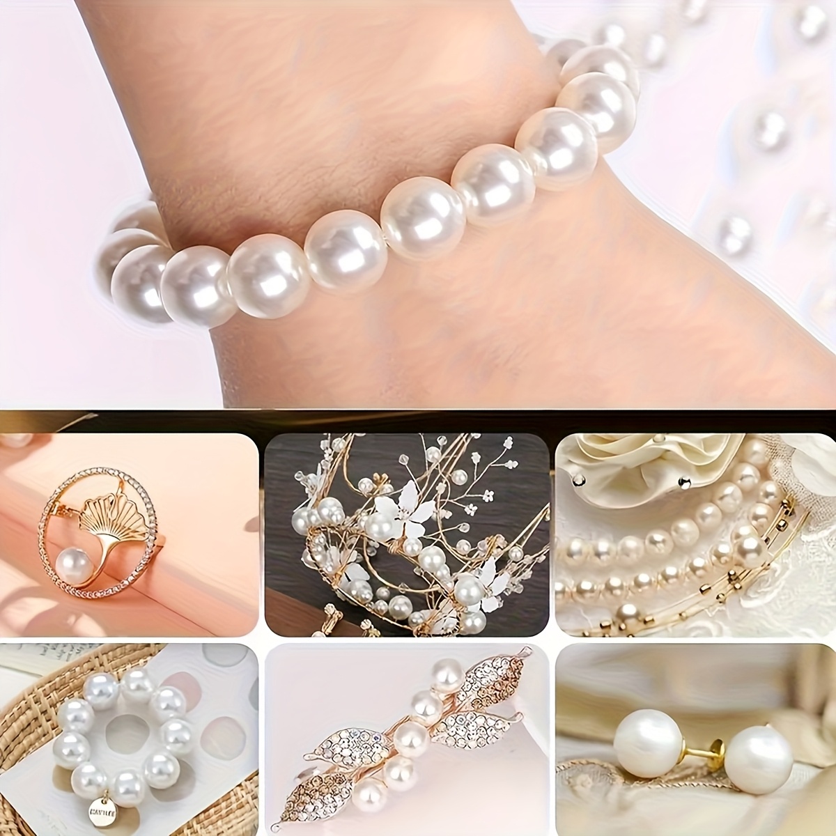 1388 adet 4/6/8/10mm Siyah, Be - Bracelet Beaded Men incelemesi ve fiyatı