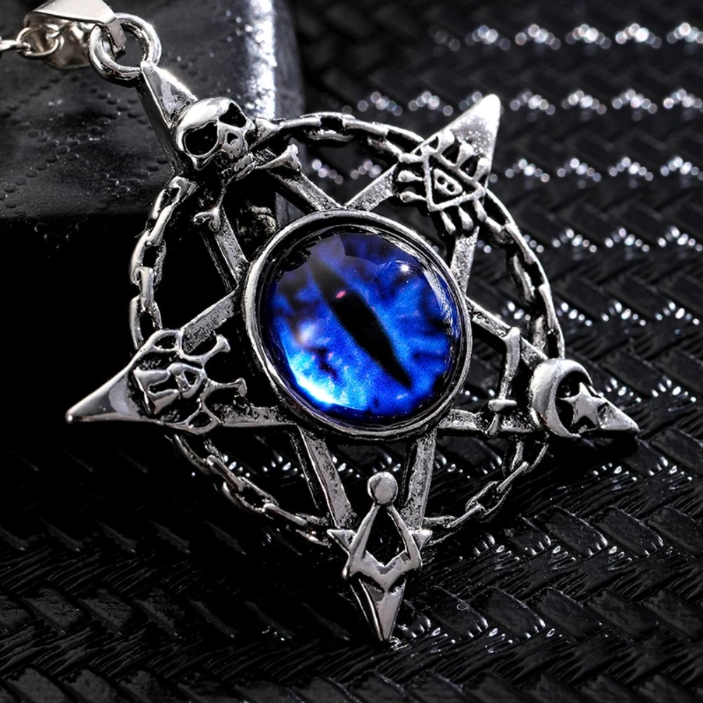Beş köşeli yıldız şeklinde şey - Men Accessories Necklace incelemesi ve fiyatı