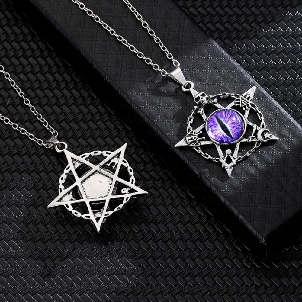 Beş köşeli yıldız şeklinde şey - Men Accessories Necklace incelemesi ve fiyatı