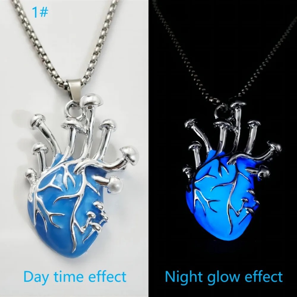 Kalp Şeklinde Karanlıkta Parla - Men Accessories Locket incelemesi ve fiyatı