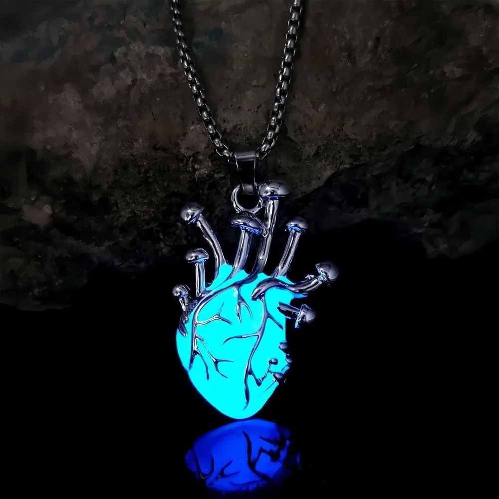 Kalp Şeklinde Karanlıkta Parla - Men Accessories Locket incelemesi ve fiyatı