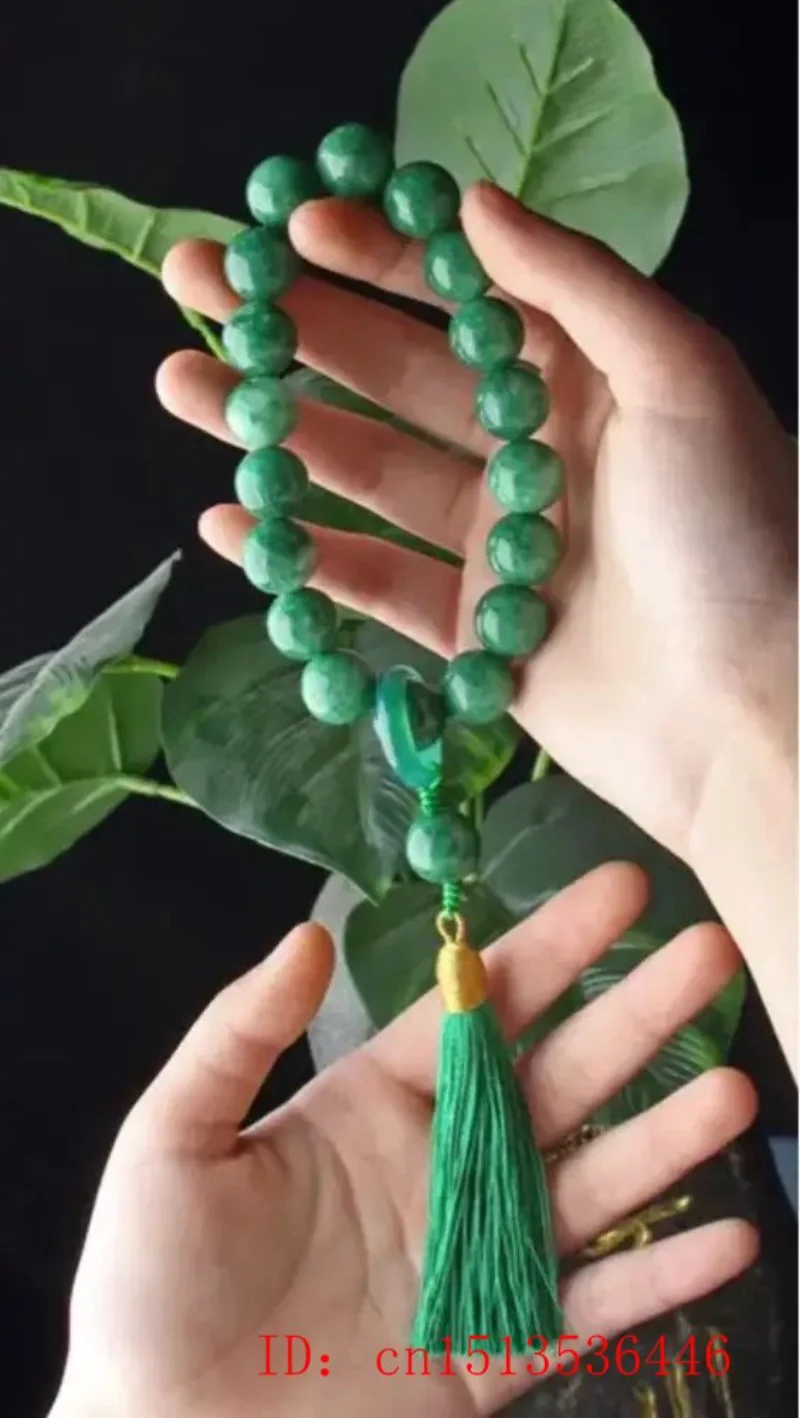Yeşil Yeşim Taşı 12mm Boncuk P - Bracelet Beaded Men incelemesi ve fiyatı
